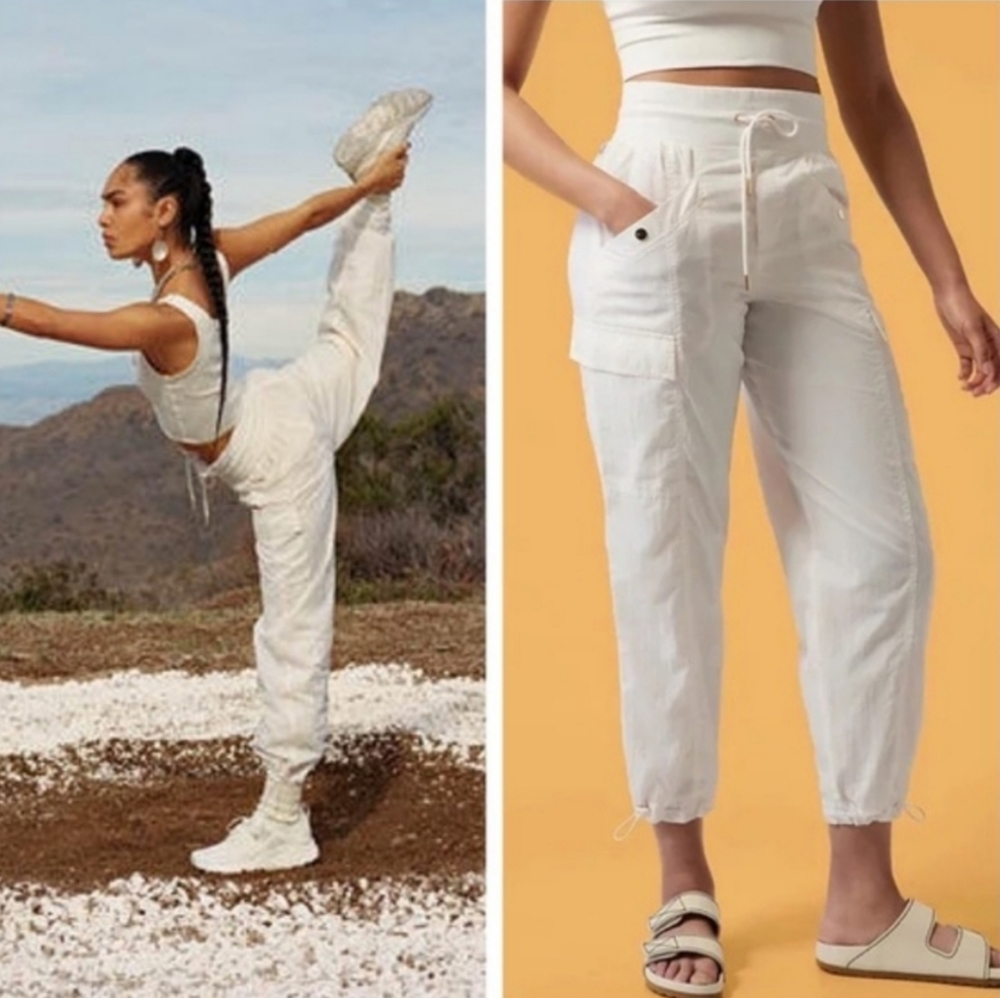 NEW Athleta X Alicia Keys High Waist Utility Pants